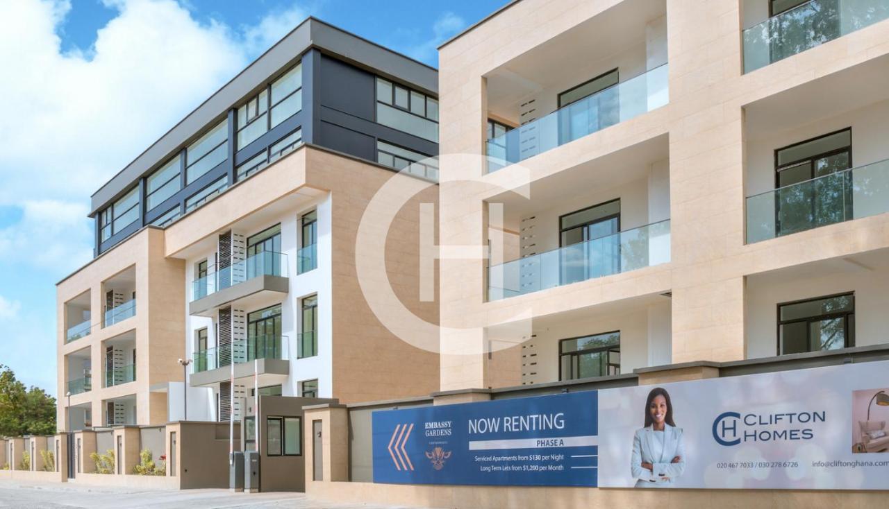 אקרה Embassy Gardens By Clifton Homes מראה חיצוני תמונה